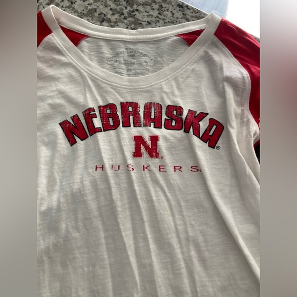 🌽🏈Nebraska Cornhusker Long Sleeve Tee Size Medium🌽🏈 - Picture 1 of 4